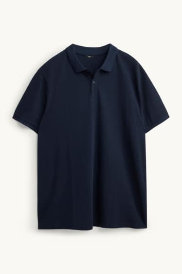 Hommes - Polo - regular fit - bleu foncé
