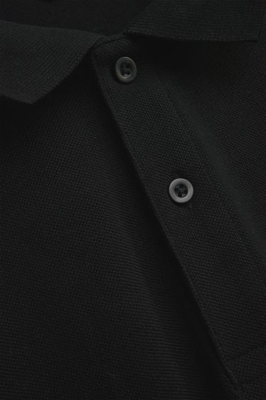 Hommes - Polo - regular fit - noir
