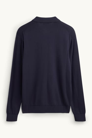 Herren - Pullover - dunkelblau