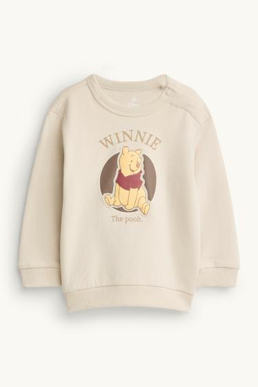 Miminka - chlapci - Medvídek Pú - outfit pro miminka - 2dílný - hnědá/béžová