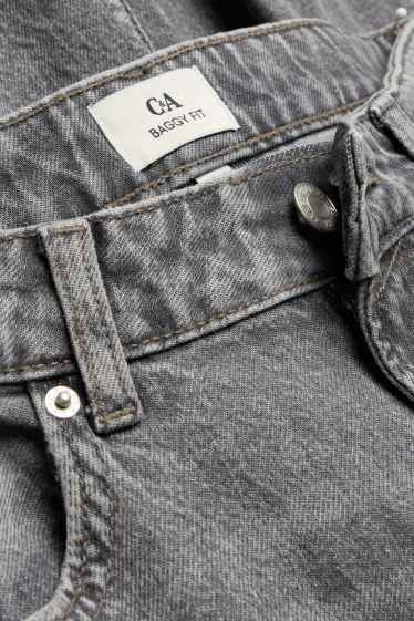 Femmes - Baggy jean - mid waist - jean gris