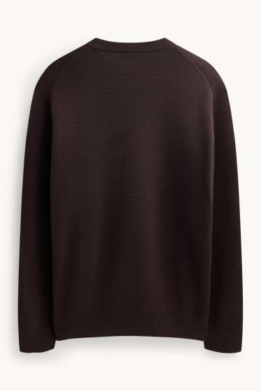 Men - Jumper - dark brown