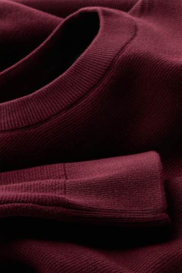 Hommes - Pull - bordeaux