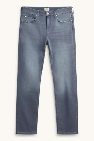 Men - Slim jeans - Flex jog denim - LYCRA ® - denim-blue gray