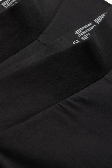 Dona - Paquet de 2 - straight leggings - negre