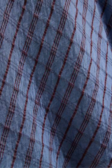 Women - Skirt - patterned - blue