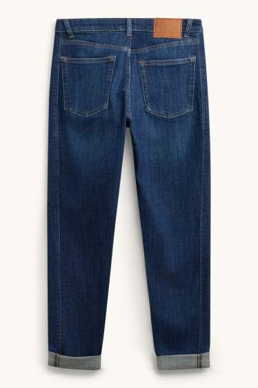 Dona - Boyfriend Jeans - mid waist - texà blau