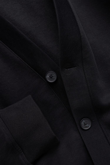 Hommes - Gilet en maille - noir