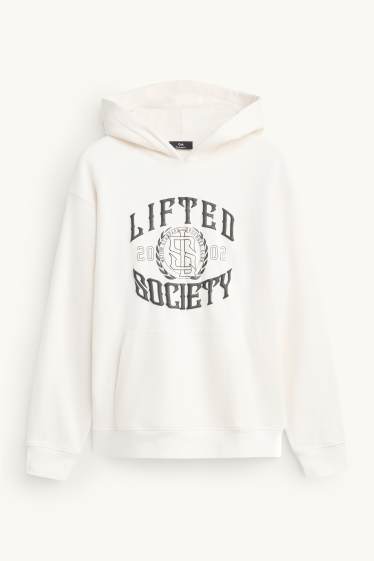 Herren - Hoodie - weiß