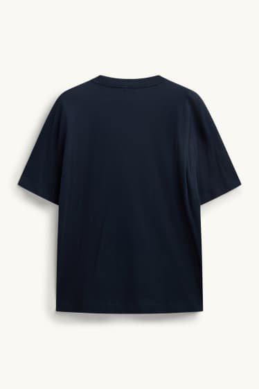 Femmes - T-shirt - regular fit - bleu foncé