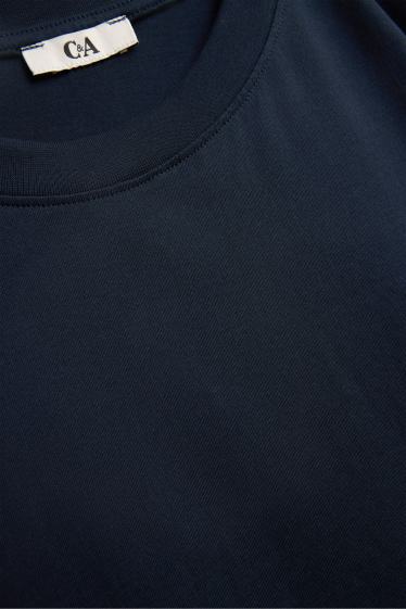 Femmes - T-shirt - regular fit - bleu foncé