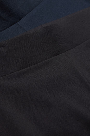 Dona - Paquet de 2 - straight leggings - negre