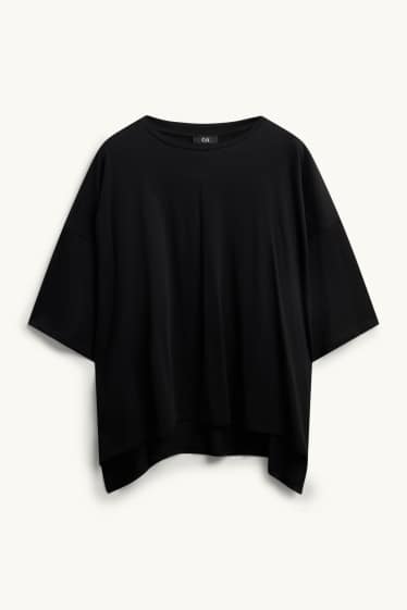 Femmes - T-shirt - regular fit - noir