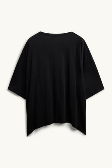 Femmes - T-shirt - regular fit - noir