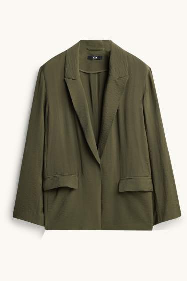 Femmes - Blazer de bureau - regular fit - kaki