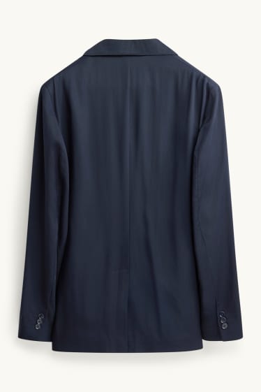 Herren - Baukasten-Lyocell-Sakko - Relaxed Fit - dunkelblau