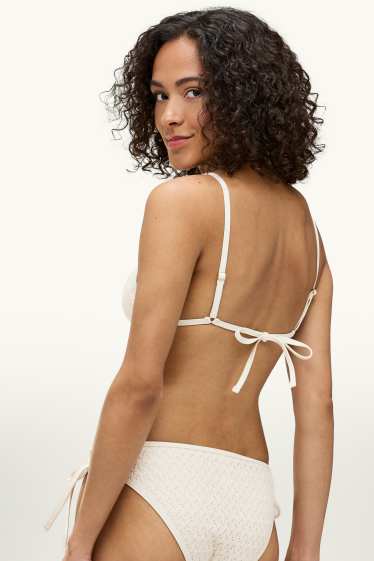 Dames - Bikinitop - voorgevormd - zonder beugels - LYCRA® XTRA LIFE™ - wit
