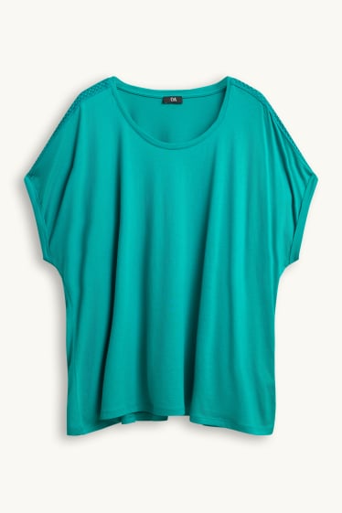 Mujer - Camiseta - turquesa