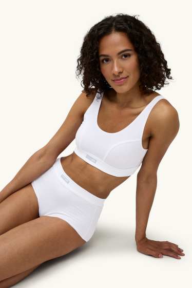 Damen - Hipster - LYCRA® - weiß