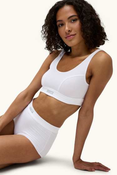 Femmes - Brassière - LYCRA® - blanc