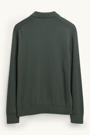 Men - Jumper - dark green