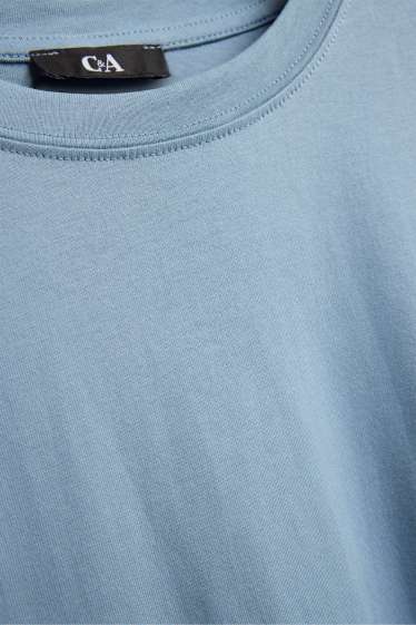 Dames - Longsleeve - relaxed fit - lichtblauw