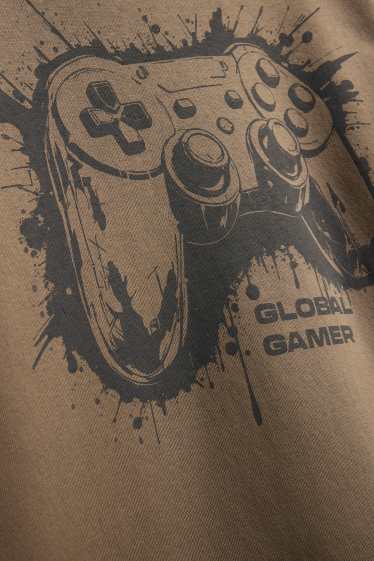 Bambini - Gaming controller - felpa - marrone