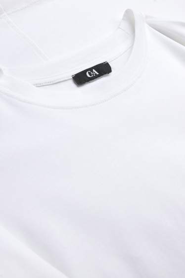 Dames - Longsleeve - relaxed fit - wit