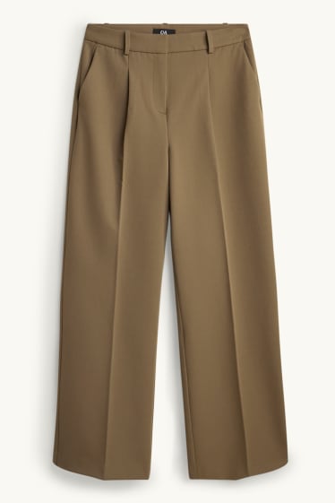 Dames - Broek - kaki