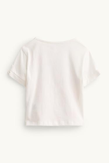 Kinder Mädchen - PAW Patrol - Skye - Kurzarmshirt - weiß