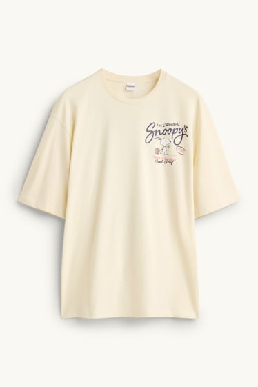Hommes - T-shirt - crème
