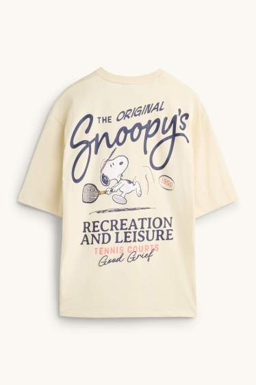 Hommes - T-shirt - crème
