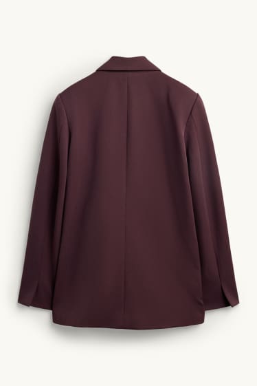 Femei - Blazer office - regular fit - bordo