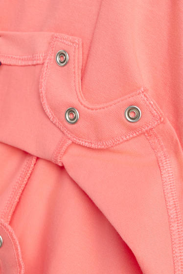 Baby Mädchen - Blümchen - Baby-Jumpsuit - coral