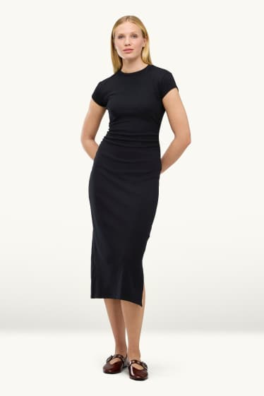 Dames - Bodycon-jurk - zwart