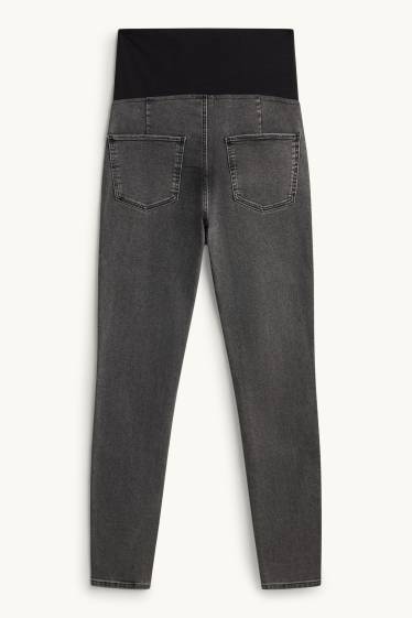 Damen - Umstandsjeans - Jegging Jeans - grau