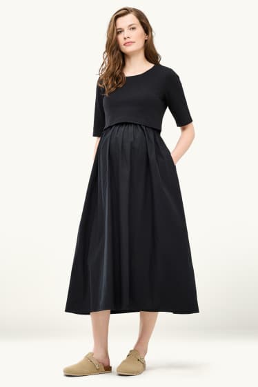 Femei - Rochie pentru alăptare - negru