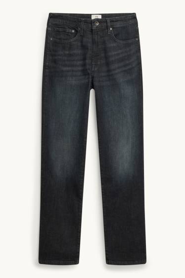 Bărbați - Straight jeans - negru