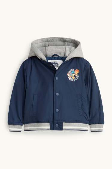 Bambini - PAW Patrol - Marshall, Chase, Skye - giubbotto con cappuccio - blu scuro