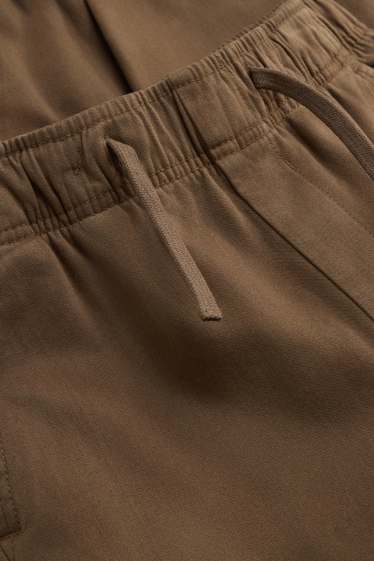 Enfants garçons - Pantalon cargo - marron