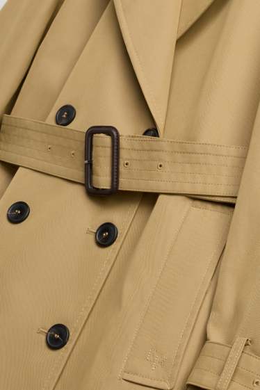 Damen - Trenchcoat - beige
