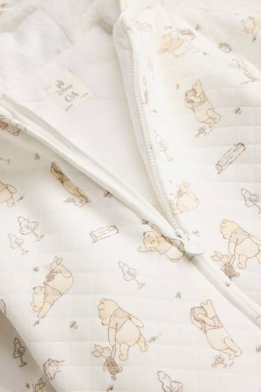 Unisex - Winnie the Pooh - tutina con piedini per neonati - bianco crema
