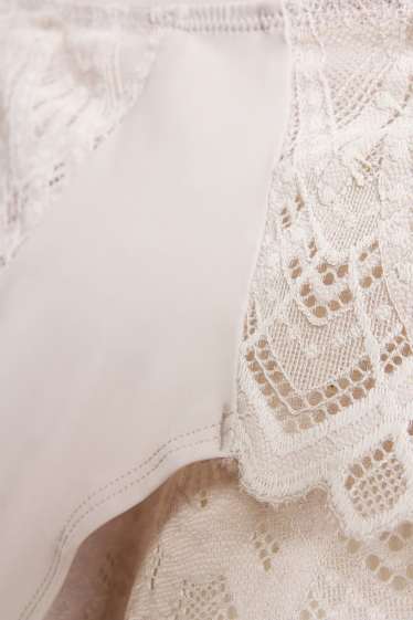 Women - Hipsters - light beige