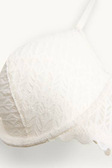 Femmes - Soutien-gorge avec armatures - FULL COVERAGE - ampliforme - blanc crème