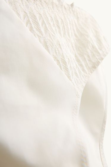 Femmes - Culotte - crème