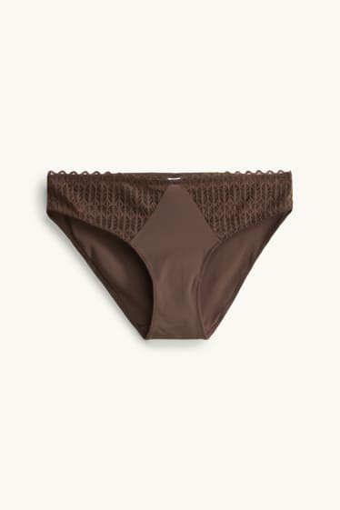 Donna - Slip - marrone