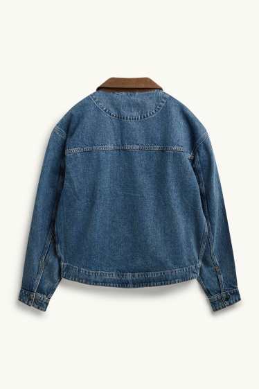 Herren - Jeansjacke - dunkeljeansblau