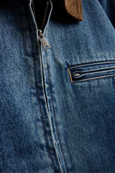 Herren - Jeansjacke - dunkeljeansblau