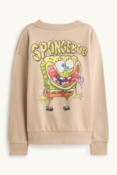 Nen - Bob Esponja - dessuadora - beix