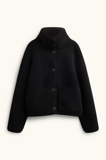 Femmes - Veste en polaire - noir